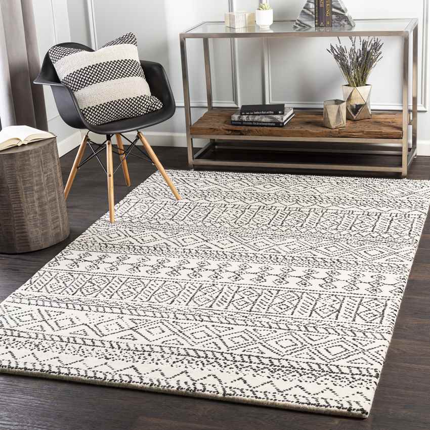 Boshoven Global Black Area Rug