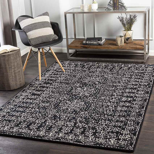 Boskant Global Black Area Rug