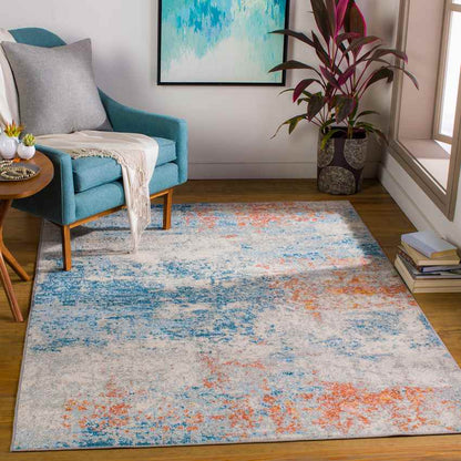 Boveneind Modern Sky Blue Area Rug