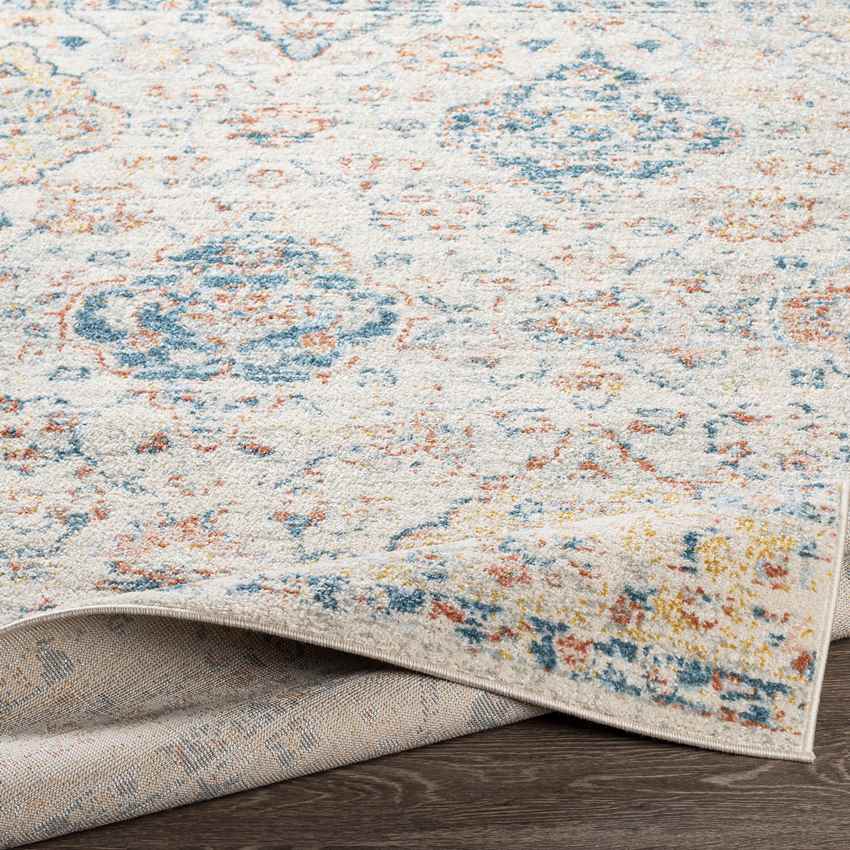 Breehees Traditional Ivory Area Rug