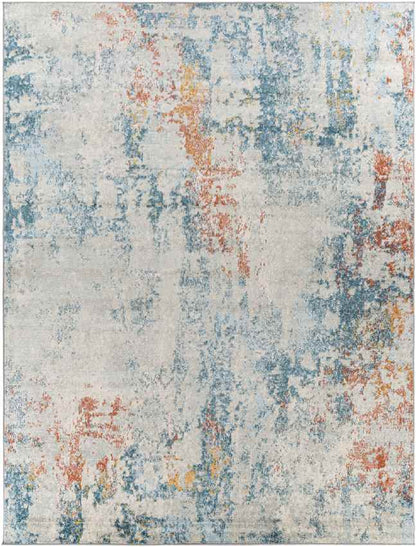 Budel Modern Teal Area Rug