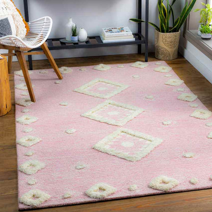 Guy Global Pale Pink Area Rug