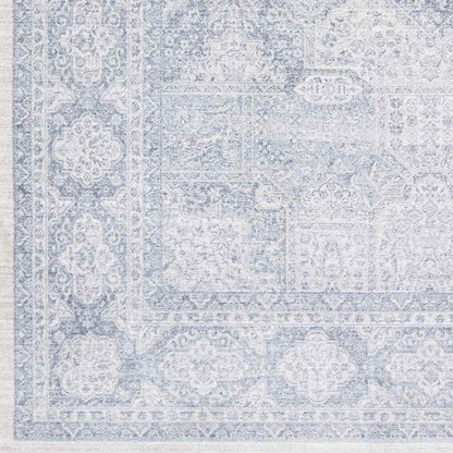 Eersel Traditional Pale Blue Area Rug