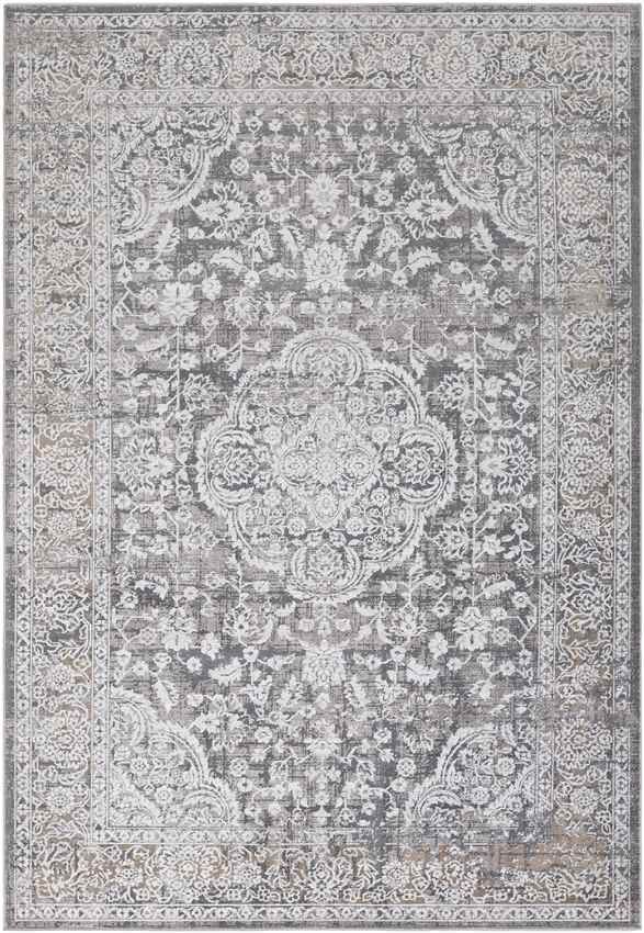 Eikberg Traditional Light Gray Area Rug