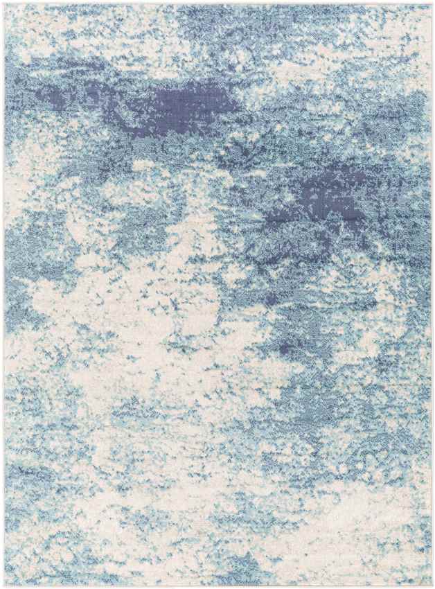 Esch Modern Aqua Area Rug
