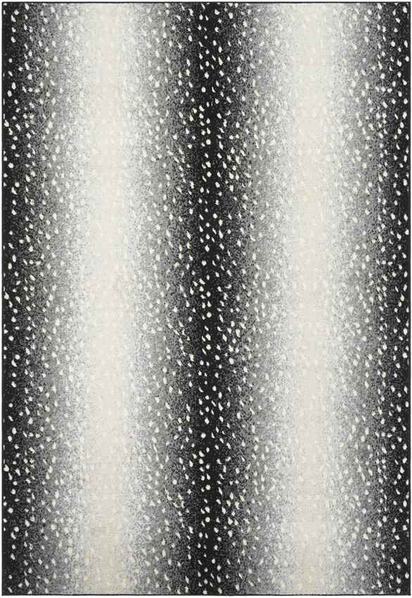 Esdonk Modern Black Area Rug