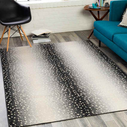 Esdonk Modern Black Area Rug