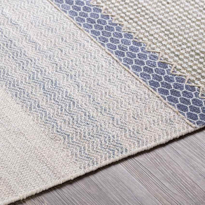 Everland Global Teal Area Rug