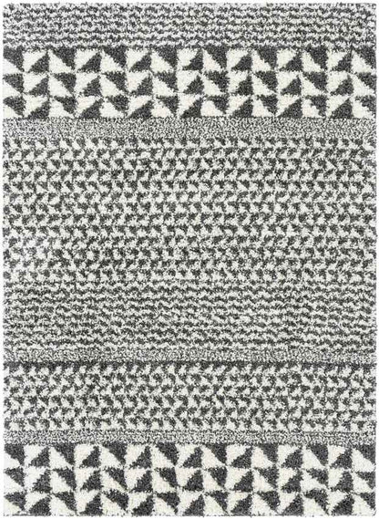 Gewande Global Charcoal Area Rug