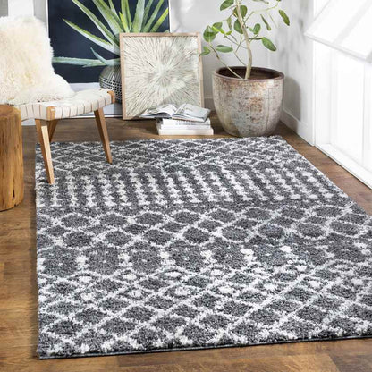 Giessen Global Charcoal Area Rug