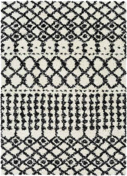 Giessen Global Black Area Rug