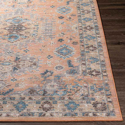 Graspeel Traditional Rust Area Rug