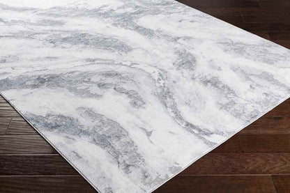 Haarsteeg Modern Aqua Area Rug