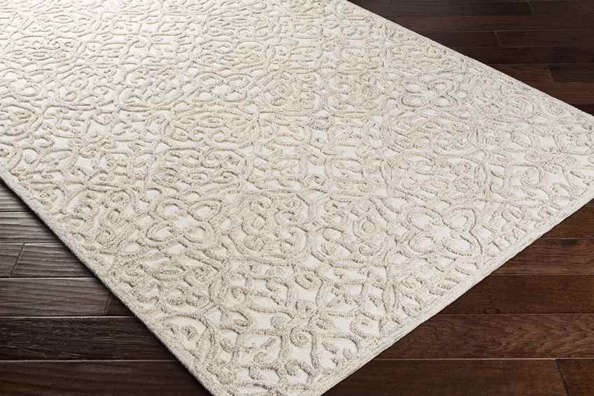 Haghorst Traditional Cream Area Rug