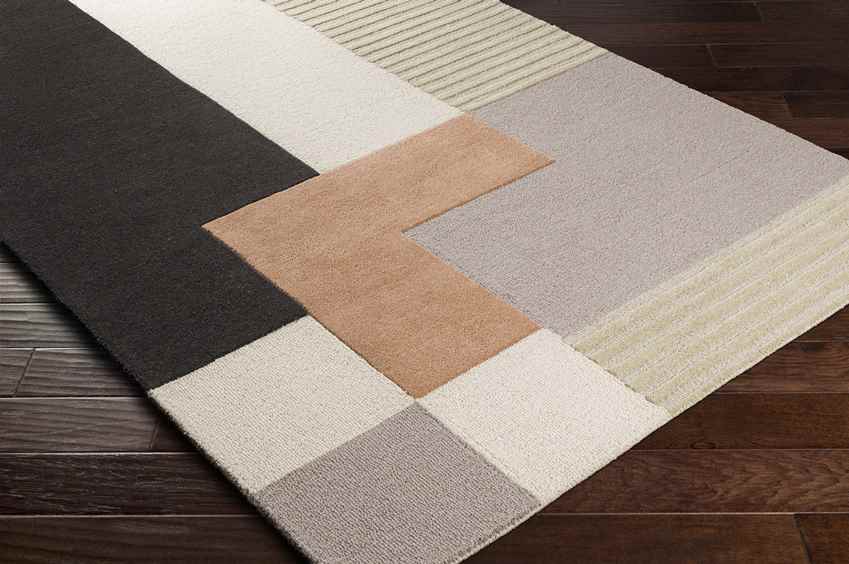 Halte Modern Taupe Area Rug