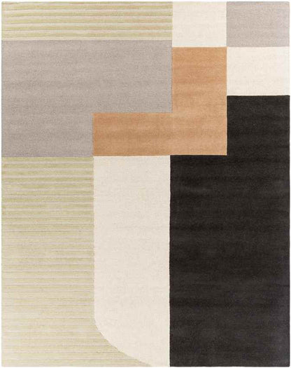Halte Modern Taupe Area Rug