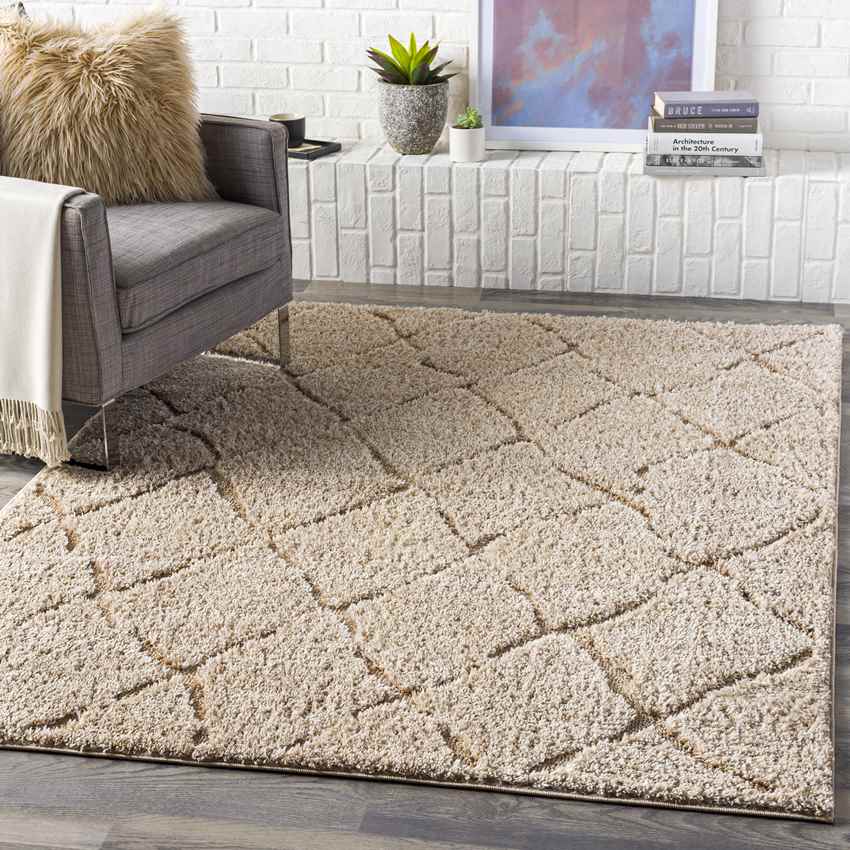 Handel Global Beige Area Rug