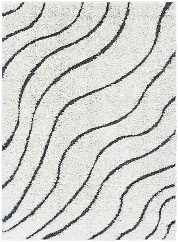 Haring Modern Cream Area Rug