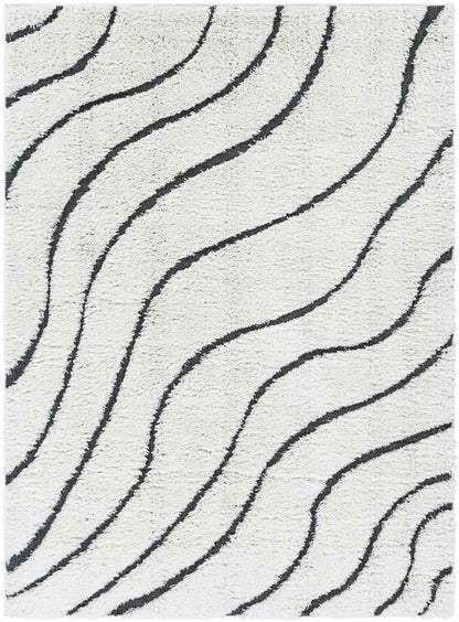 Haring Modern Cream Area Rug