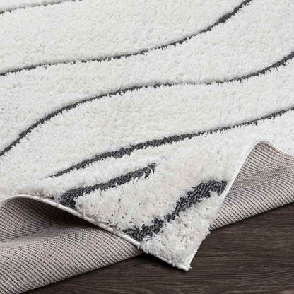 Haring Modern Cream Area Rug