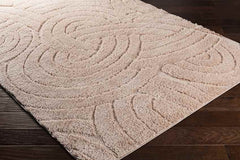 Havelt Modern Pale Pink Area Rug