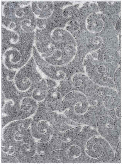 Hazelaar Modern Light Gray Area Rug