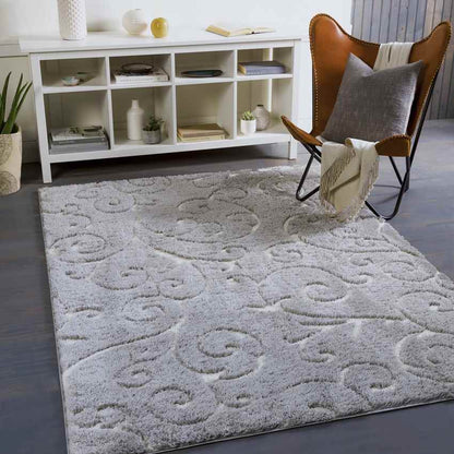 Hazelaar Modern Light Gray Area Rug