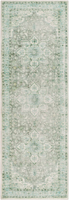 Heiereind Traditional Sage Area Rug