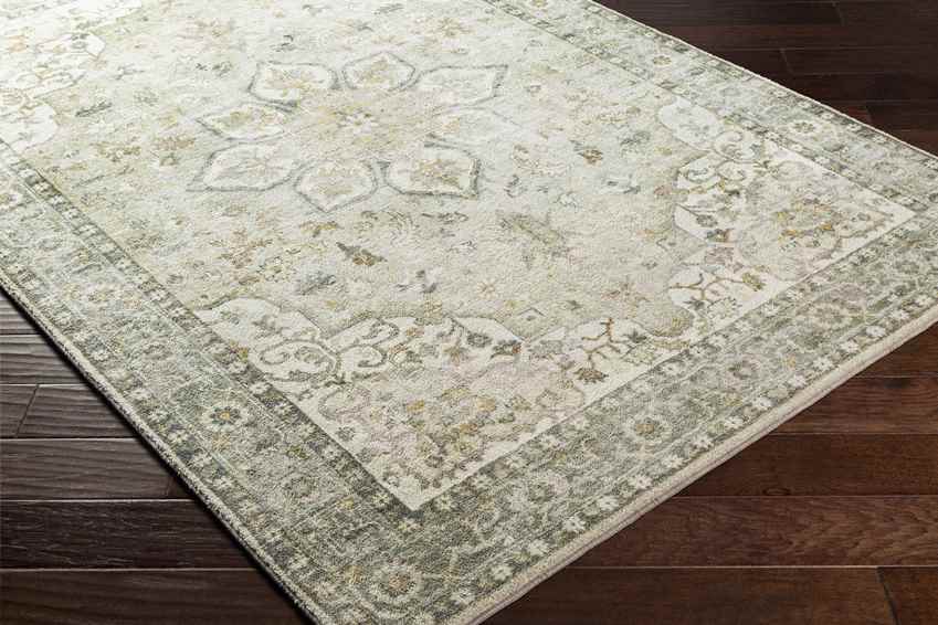 Heiereind Traditional Cream Area Rug