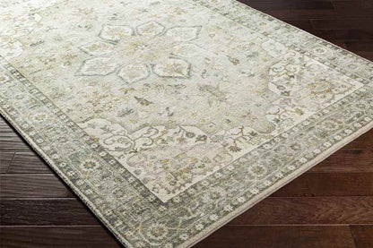 Heiereind Traditional Cream Area Rug