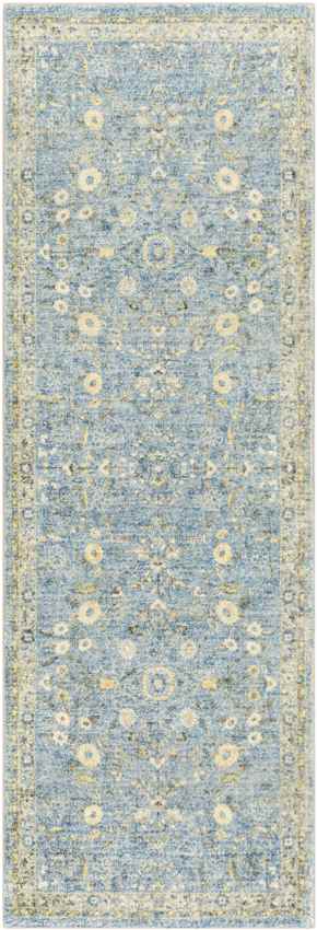 Heidveld Traditional Sky Blue Area Rug