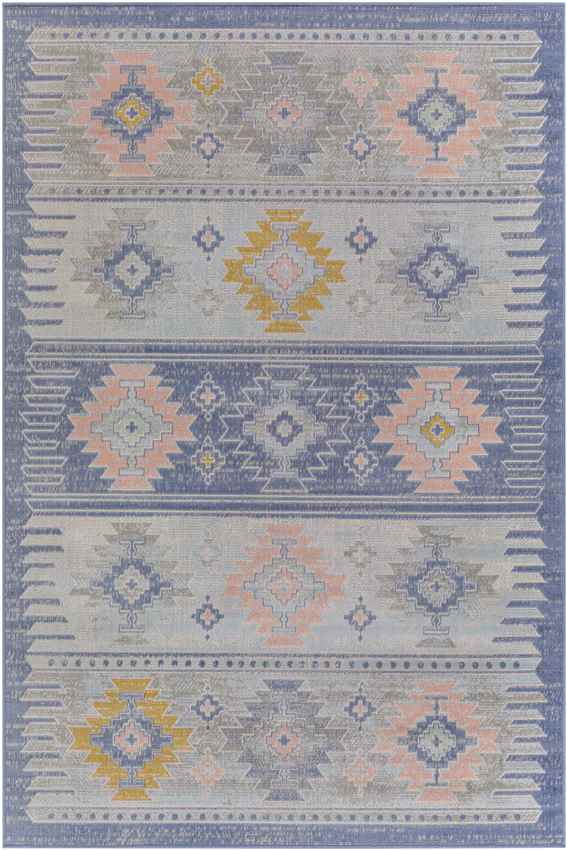 Naicam Rustic Denim Area Rug