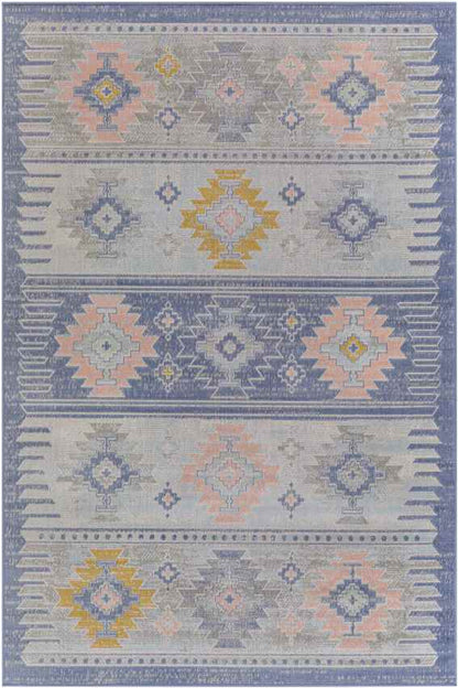 Naicam Rustic Denim Area Rug