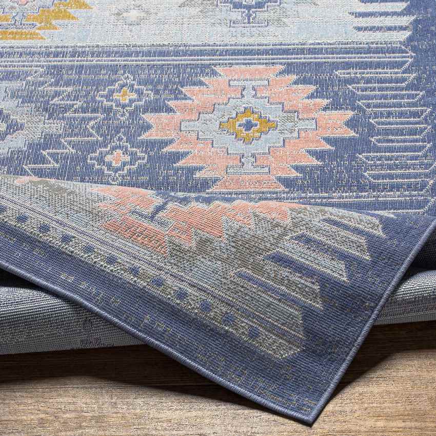 Naicam Rustic Denim Area Rug