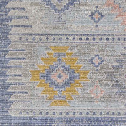 Naicam Rustic Denim Area Rug
