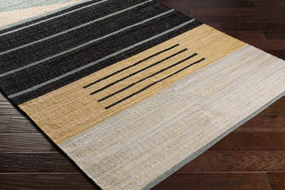 Hoefkens Modern Black Area Rug