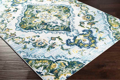 Brongerga Traditional Grass Green Area Rug