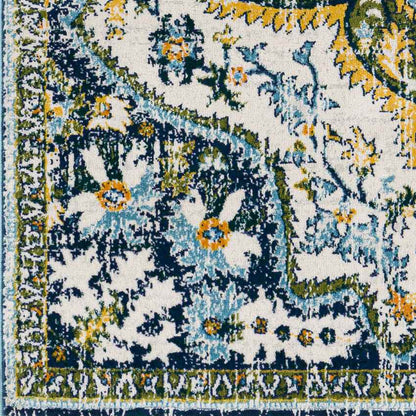 Deinum Traditional Grass Green Area Rug