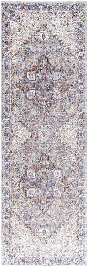 Lieseind Traditional Light Gray Area Rug