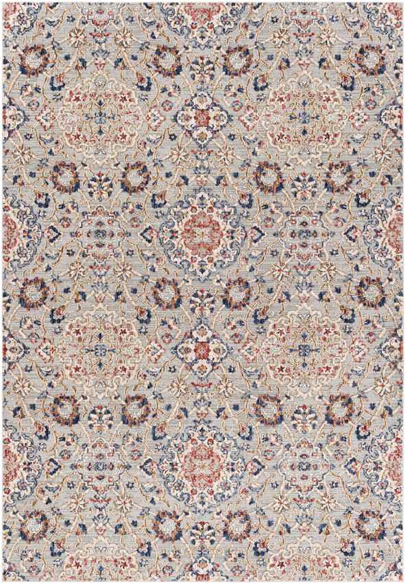 Lieveld Traditional Rust Area Rug