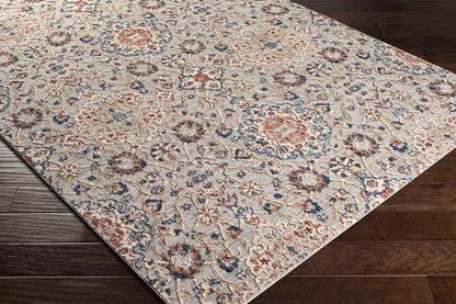 Lieveld Traditional Rust Area Rug