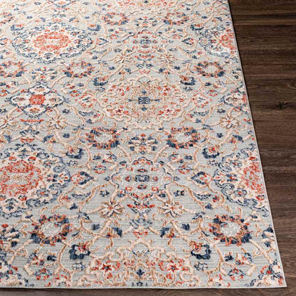 Lieveld Traditional Rust Area Rug