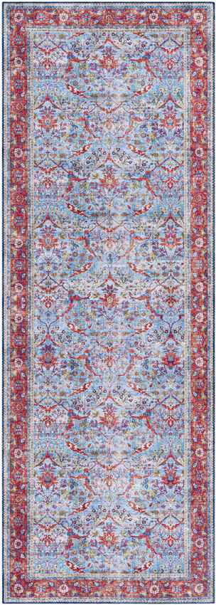 Looieind Traditional Red Area Rug