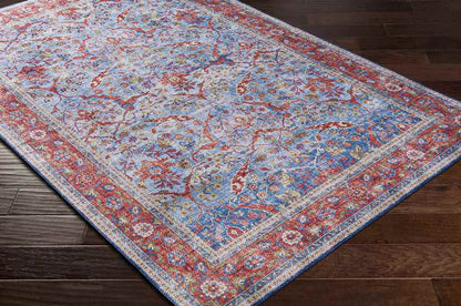 Looieind Traditional Red Area Rug