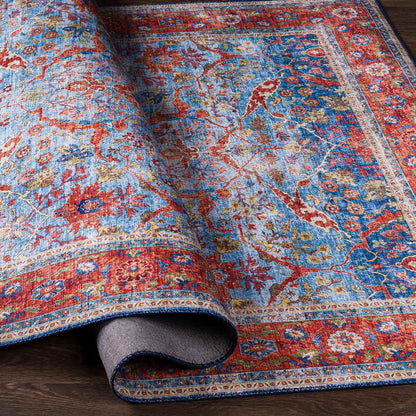 Looieind Traditional Red Area Rug