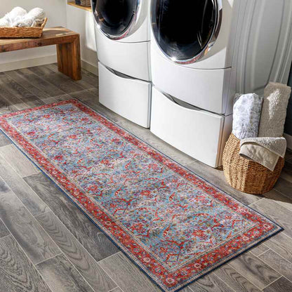 Looieind Traditional Red Area Rug