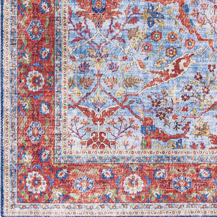 Looieind Traditional Red Area Rug