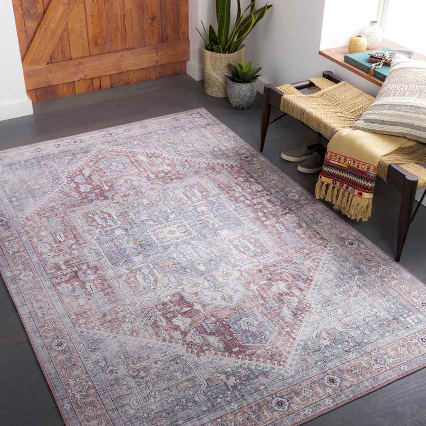 Maasdriel Traditional Rose Area Rug
