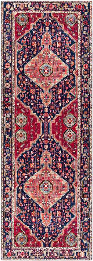 Maashees Traditional Red Area Rug