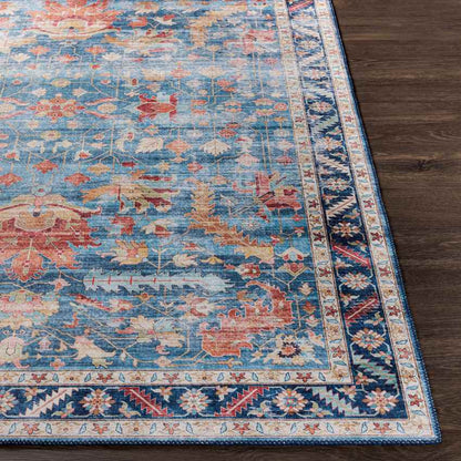 Meeren Traditional Navy Area Rug